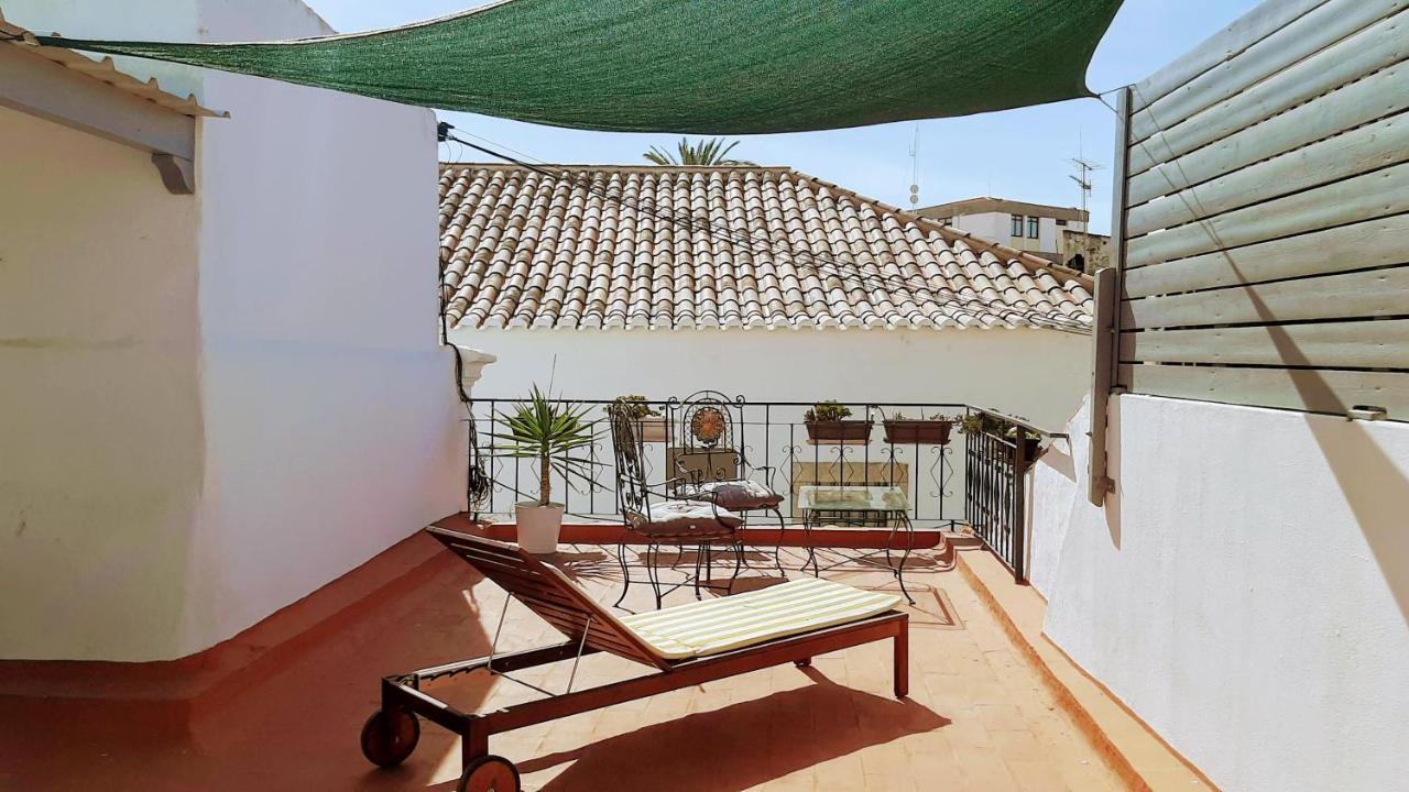 Happy Terrace Downtown Tiny House 100% Portuguese Vila Faro Exterior foto