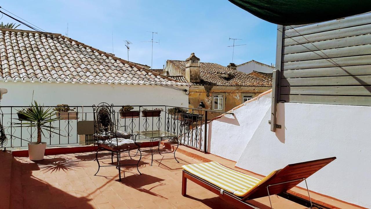 Happy Terrace Downtown Tiny House 100% Portuguese Vila Faro Exterior foto